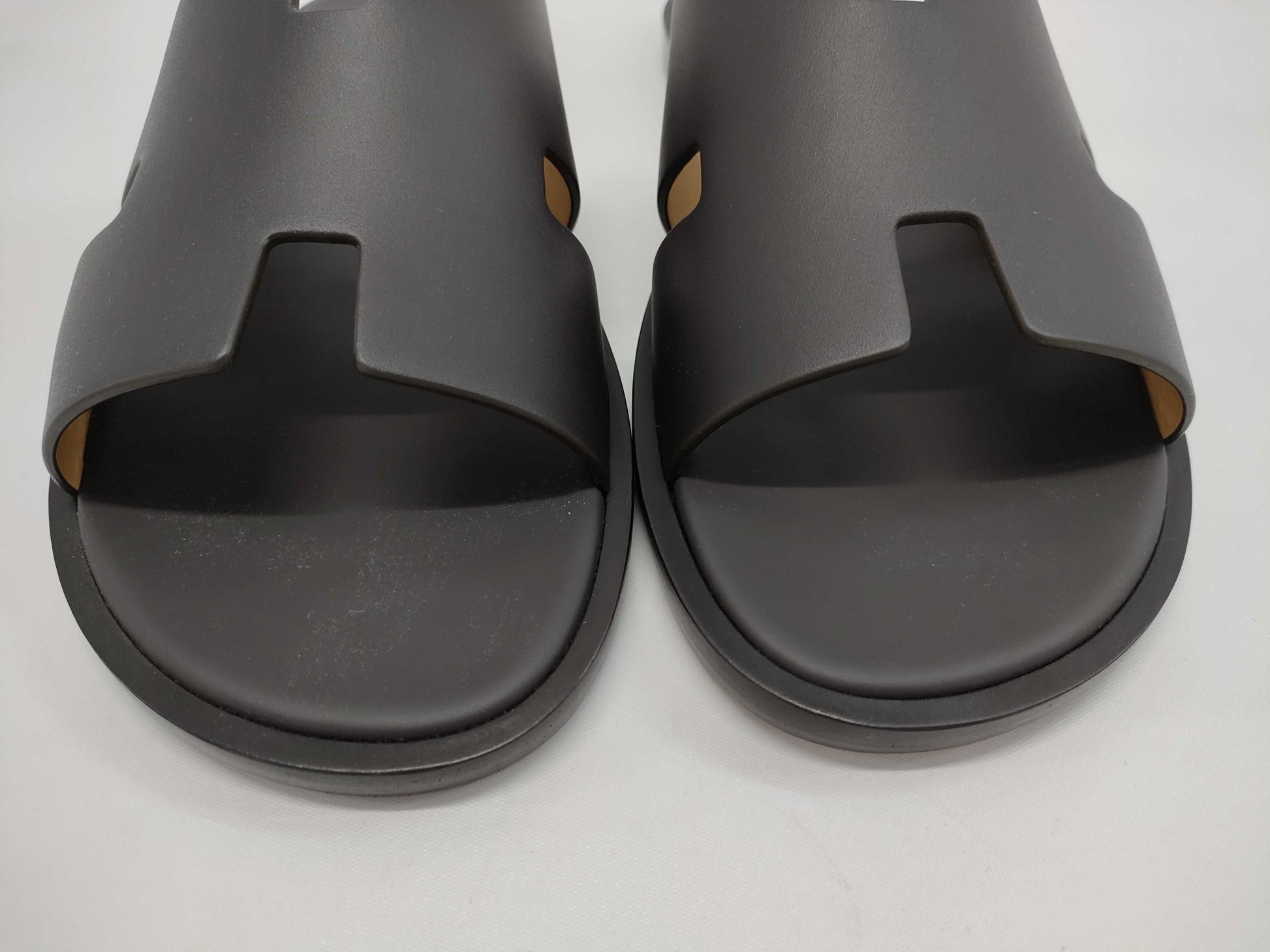 HERMES Sandals "Izmir" Mocha Size: 41 Sandals