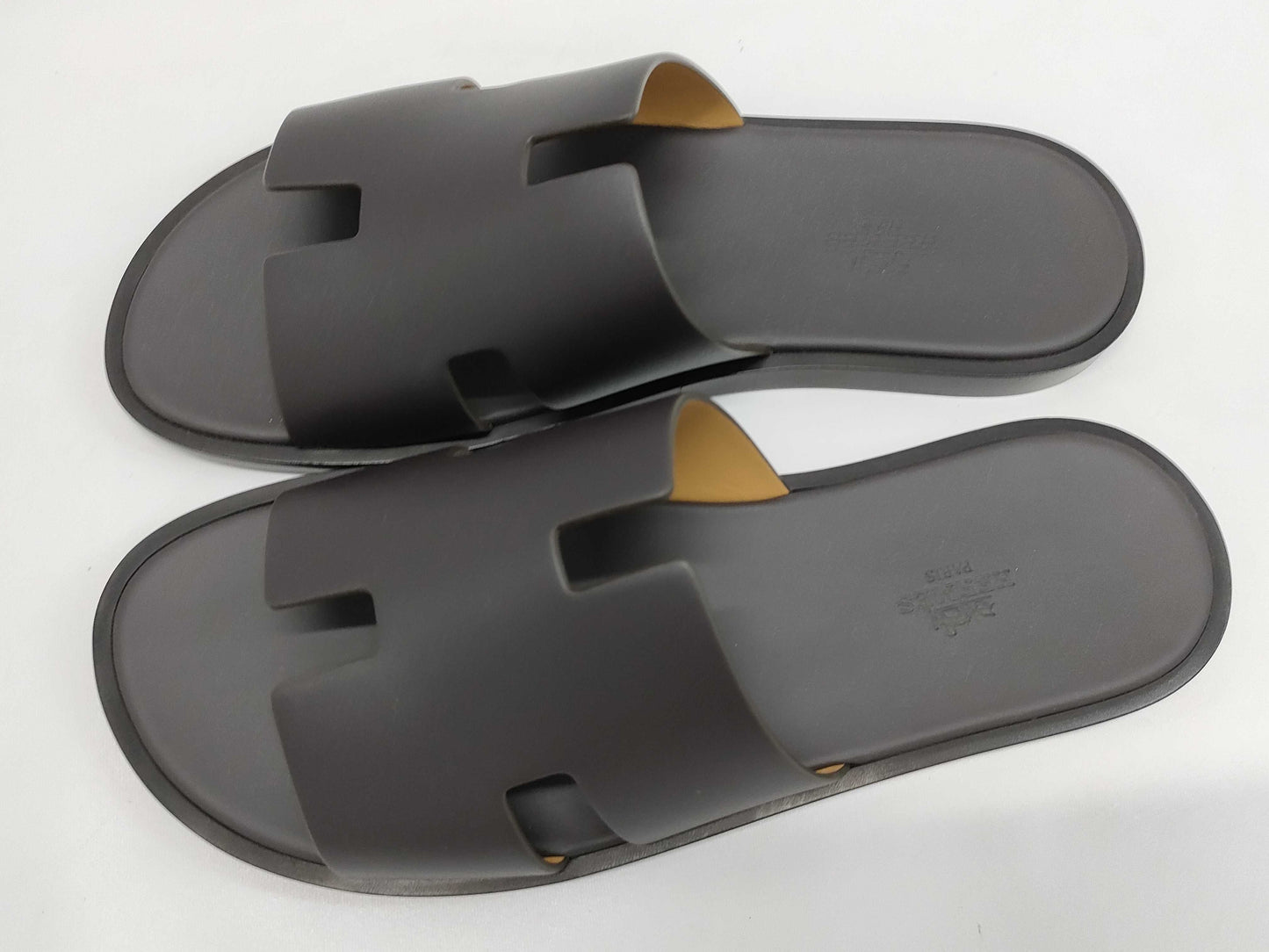 HERMES Sandals "Izmir" Mocha Size: 41 Sandals