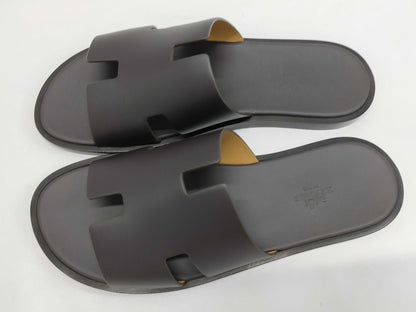 HERMES Sandals "Izmir" Mocha Size: 41 Sandals