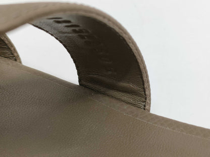 HERMES Oasis Etoupe Sandals, Size 39