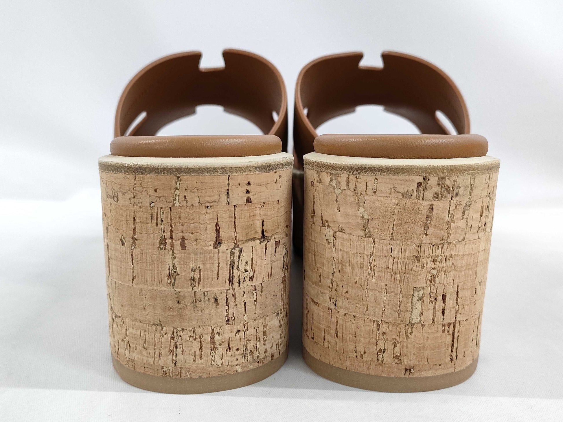 HERMES Sandals "Eze" 30 Gold Size: 37 Sandals