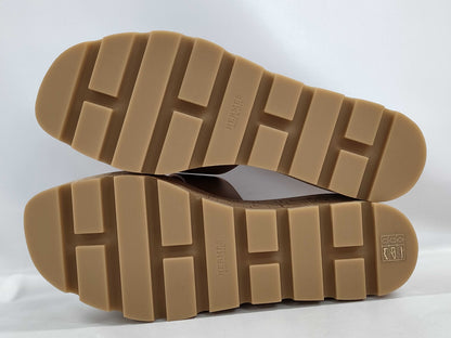 HERMES Sandals "Eze" 30 Gold Size: 37 Sandals