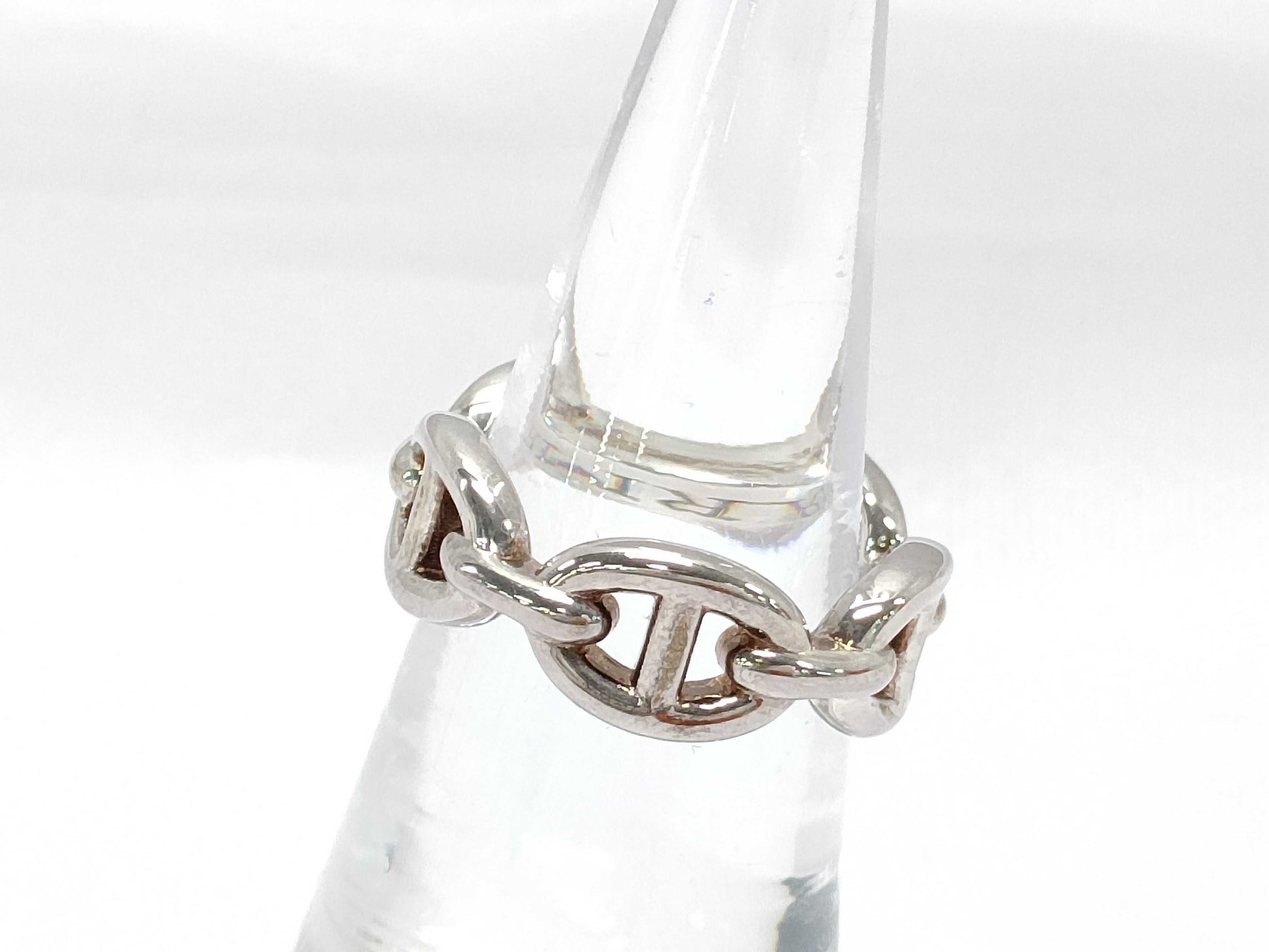 HERMES Ring "Chaine d'Ancre Enchainé" PM 51 Ring