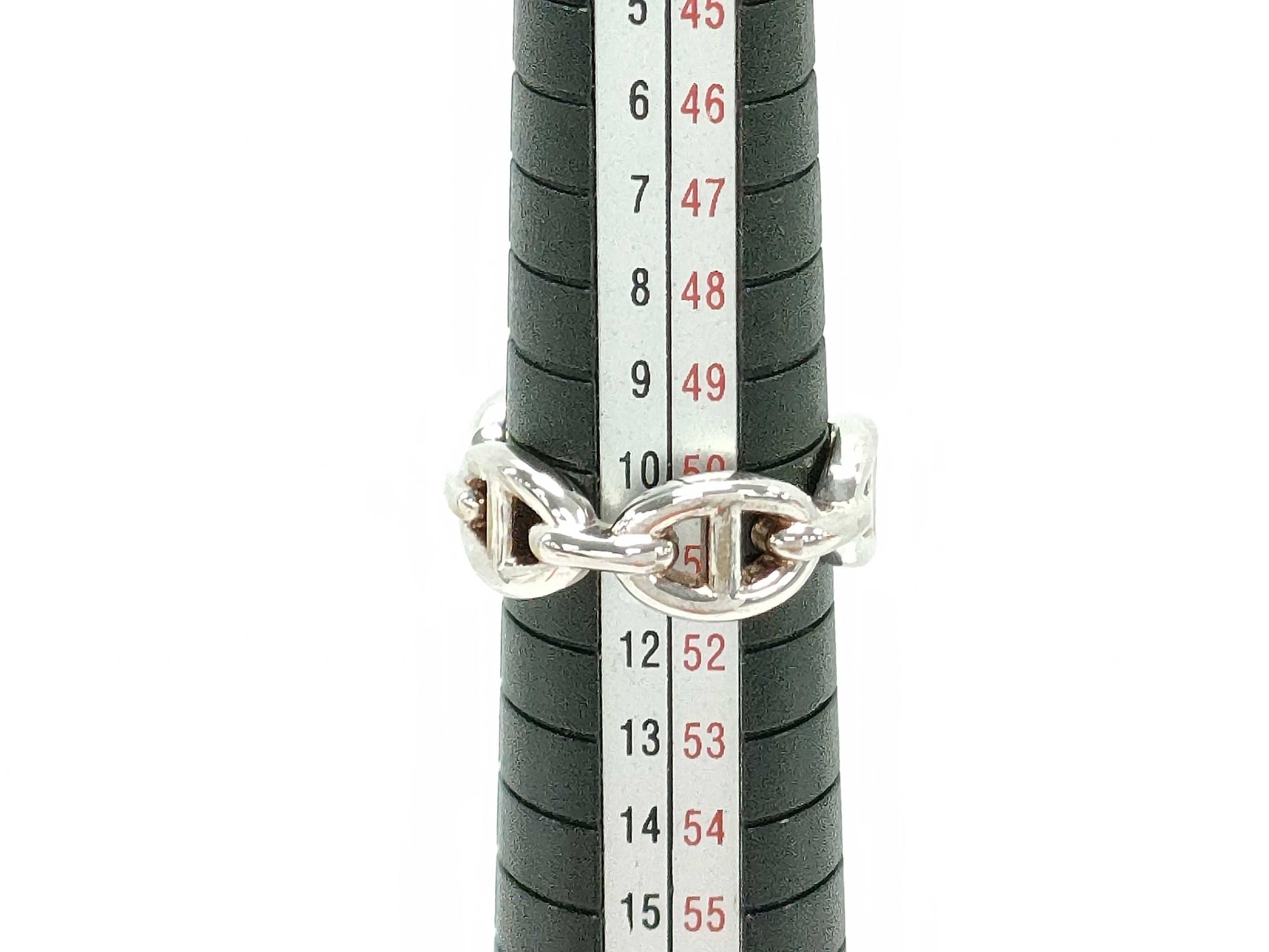 HERMES Ring "Chaine d'Ancre Enchainé" PM 51 Ring