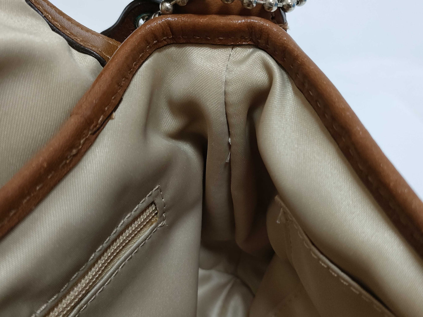 COACH Signature Soho Signature Canvas One-Shoulder Bag Brown Shoulder Bag