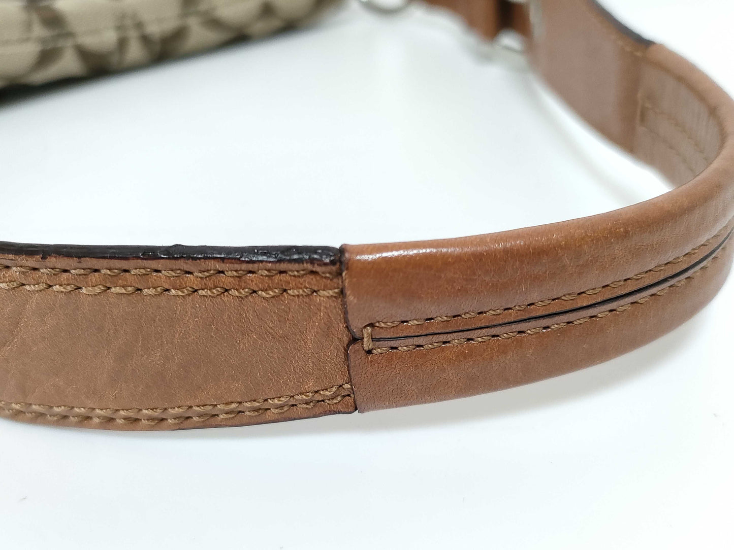 COACH Signature Soho Signature Canvas One-Shoulder Bag Brown Shoulder Bag