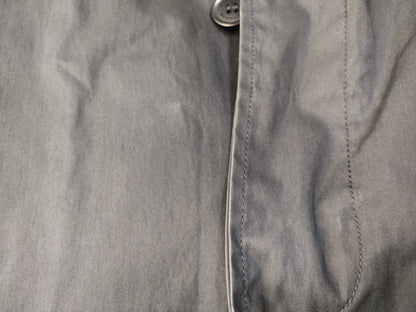 BURBERRY Hooded Coat with Checked Liner, Navy Jacket