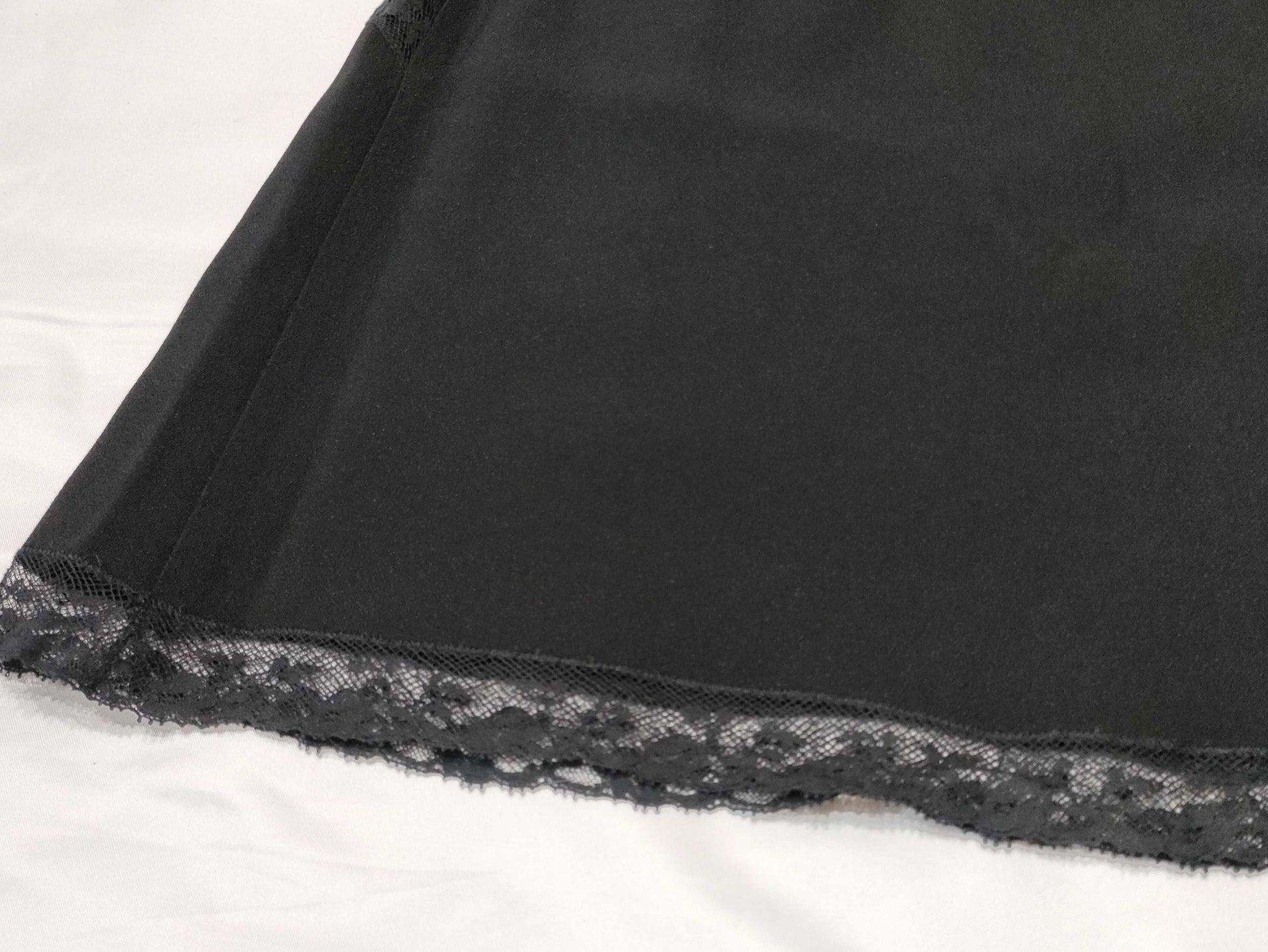 PRADA Floral Lace Embroidered Skirt, Black