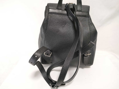 COACH CLIO Leather Backpack in Black
