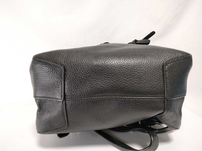 COACH CLIO Leather Backpack in Black
