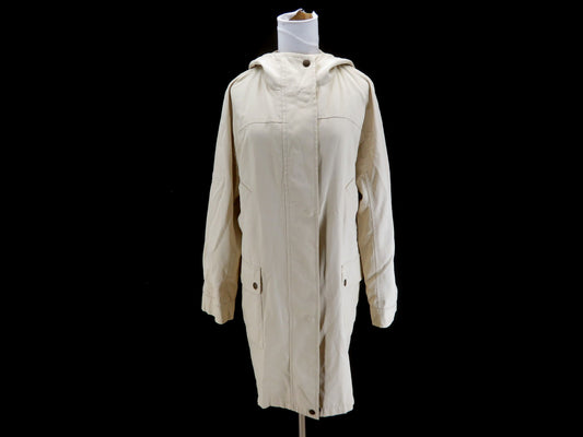 Max Mara Max Mara Nylon Hooded Coat Jacket