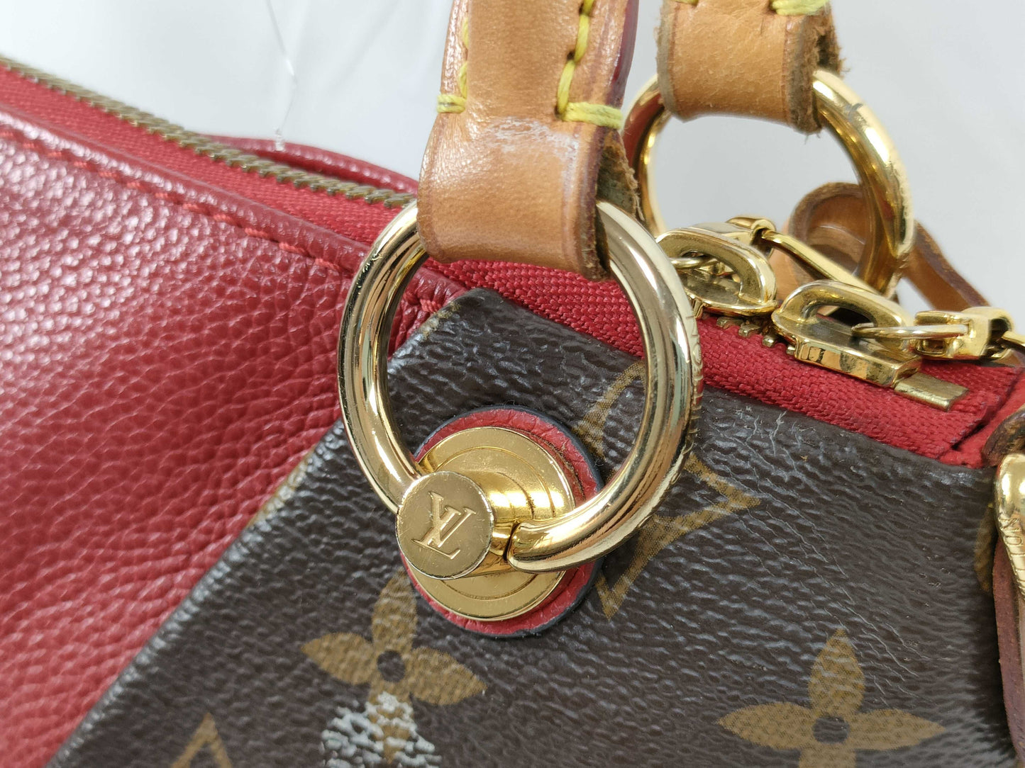 LOUIS VUITTON FL 4118 RFID Unverified Monogram LV Handbag