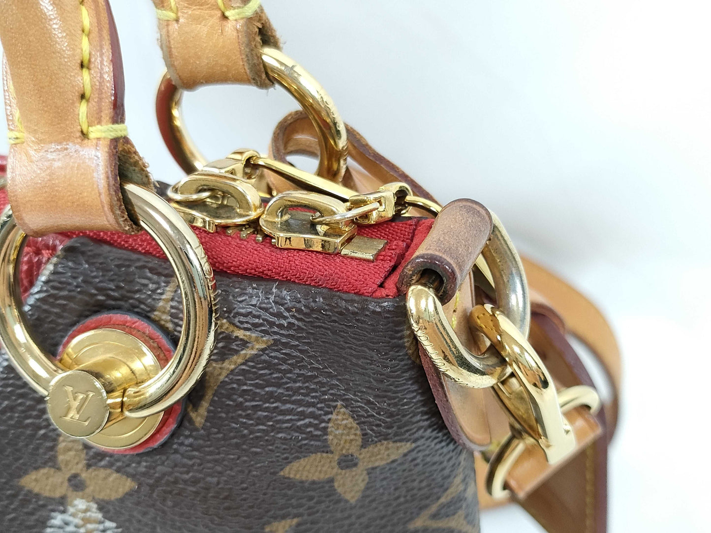 LOUIS VUITTON FL 4118 RFID Unverified Monogram LV Handbag