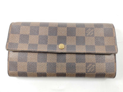 LOUIS VUITTON CA 0035 RFID Unverified Monogram LV Damae Sara N61734/CA0035 Wallet