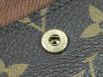 LOUIS VUITTON CA 0096 RFID Unverified Monogram LV Monogram Coin Case