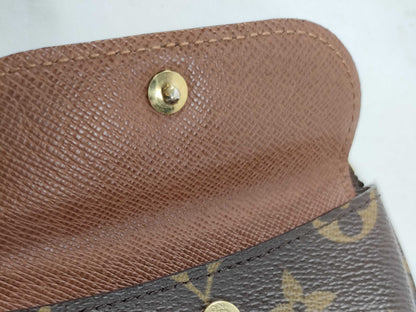 LOUIS VUITTON CA 0096 RFID Unverified Monogram LV Monogram Coin Case