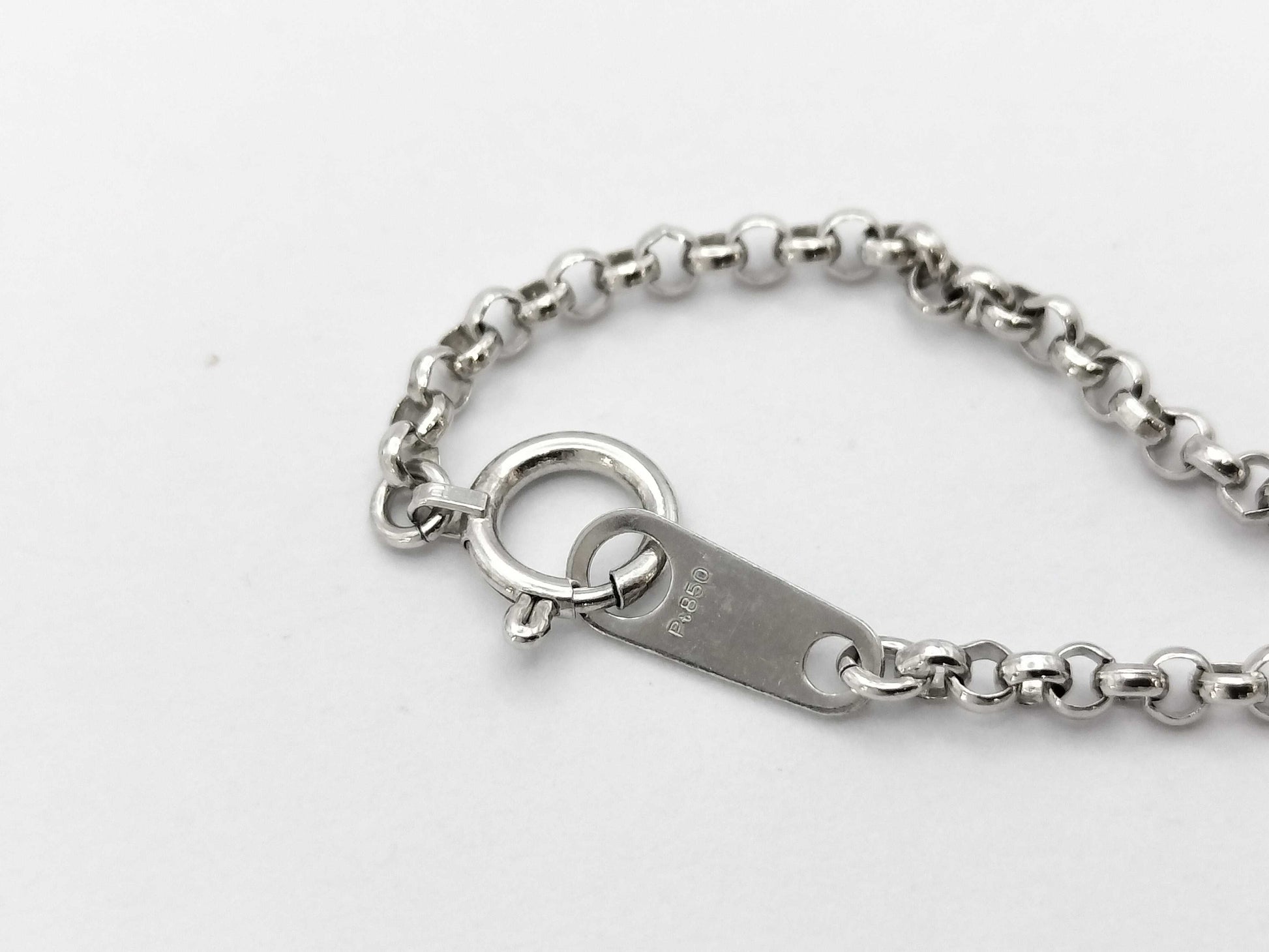 D 0.735ct FDD 0.20ct PT900/850 21.3g Necklace 