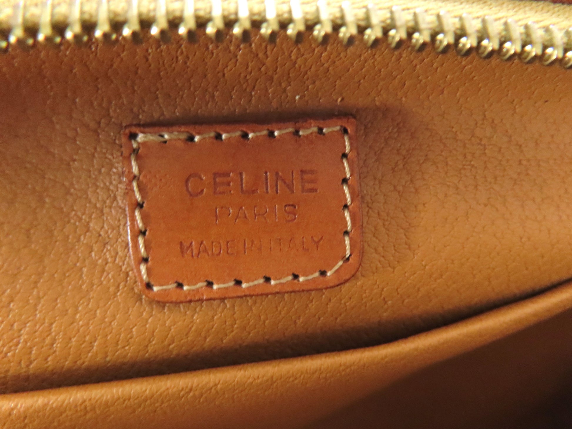 CELINE Macadam Second Bag Brown