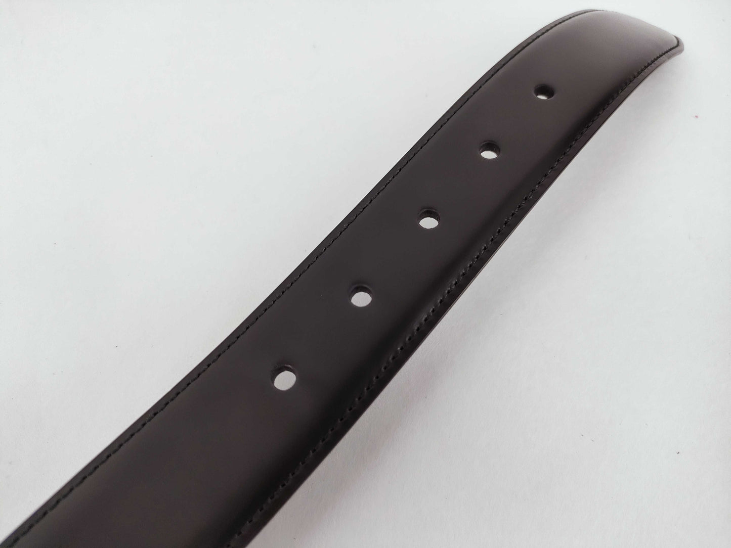 BVLGARI Bulgari Assioma Belt 46/115 Black x Silver Belt