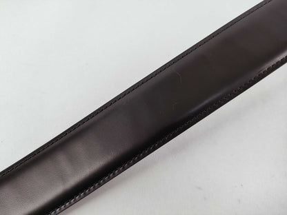 BVLGARI Bulgari Assioma Belt 46/115 Black x Silver Belt