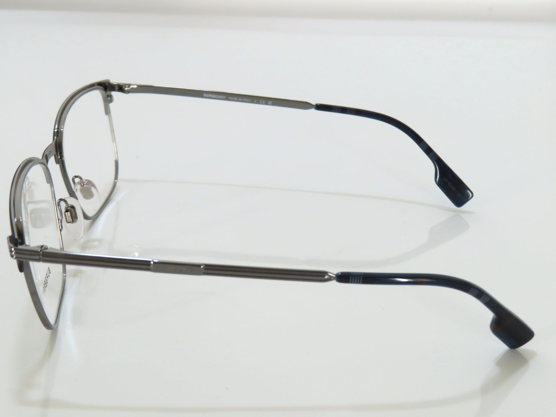  BURBERRY Burberry Glasses B 1372 1003 57□18 150 DY10086728C Navy x Check Sunglasses