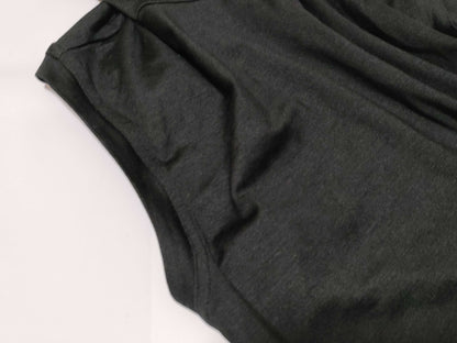 HERMES Sleeveless Turtleneck Top, Silk #36, Black