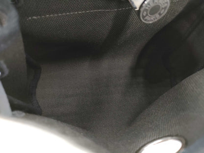 HERMES Air Bag Zip Mini Toile Military x Vache Hunter Black W2024 Shoulder Bag