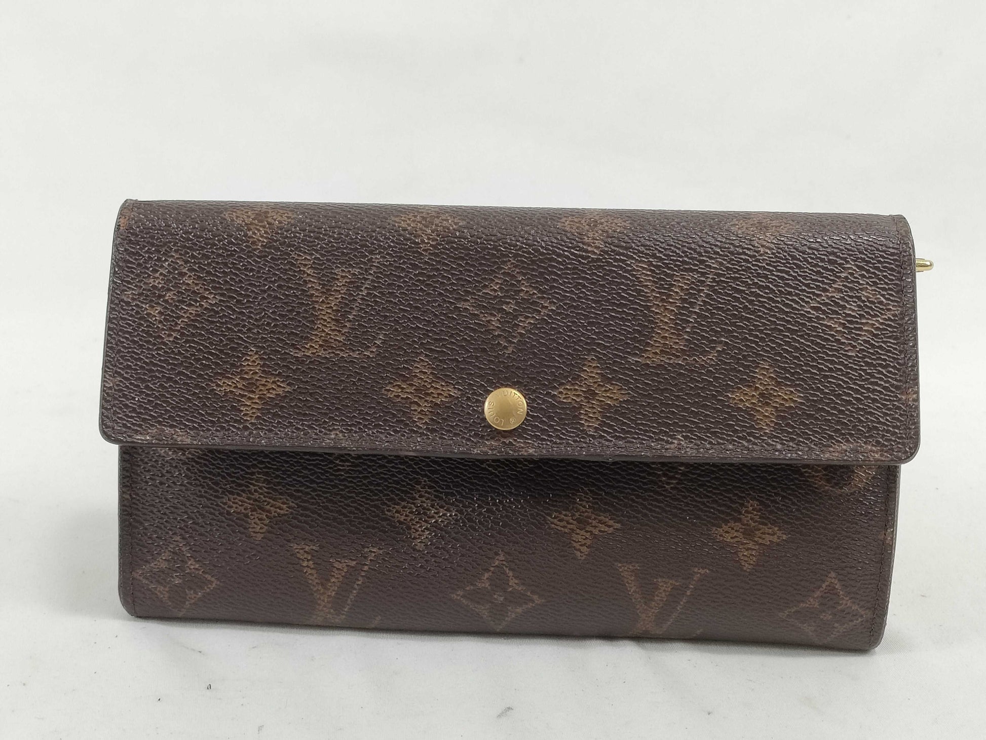 LOUIS VUITTON Monogram LOUIS VUITTON Louis Vuitton Portefeuille Sarah M61734 Monogram Long Wallet