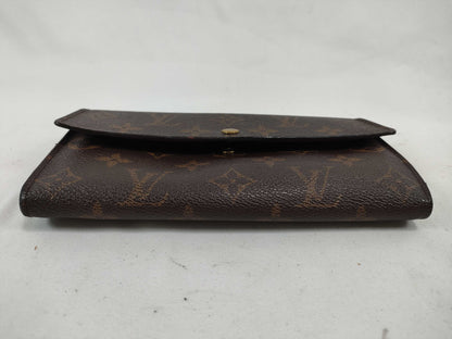 LOUIS VUITTON Monogram LOUIS VUITTON Louis Vuitton Portefeuille Sarah M61734 Monogram Long Wallet
