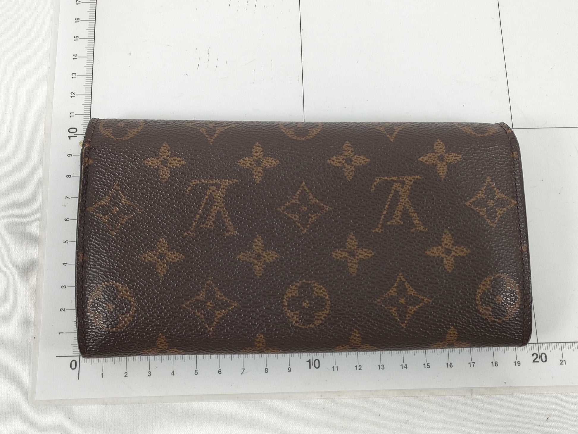 LOUIS VUITTON Monogram LOUIS VUITTON Louis Vuitton Portefeuille Sarah M61734 Monogram Long Wallet