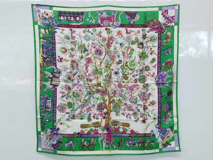 HERMES HERMES Carré 90 "Dazzling India" Scarf