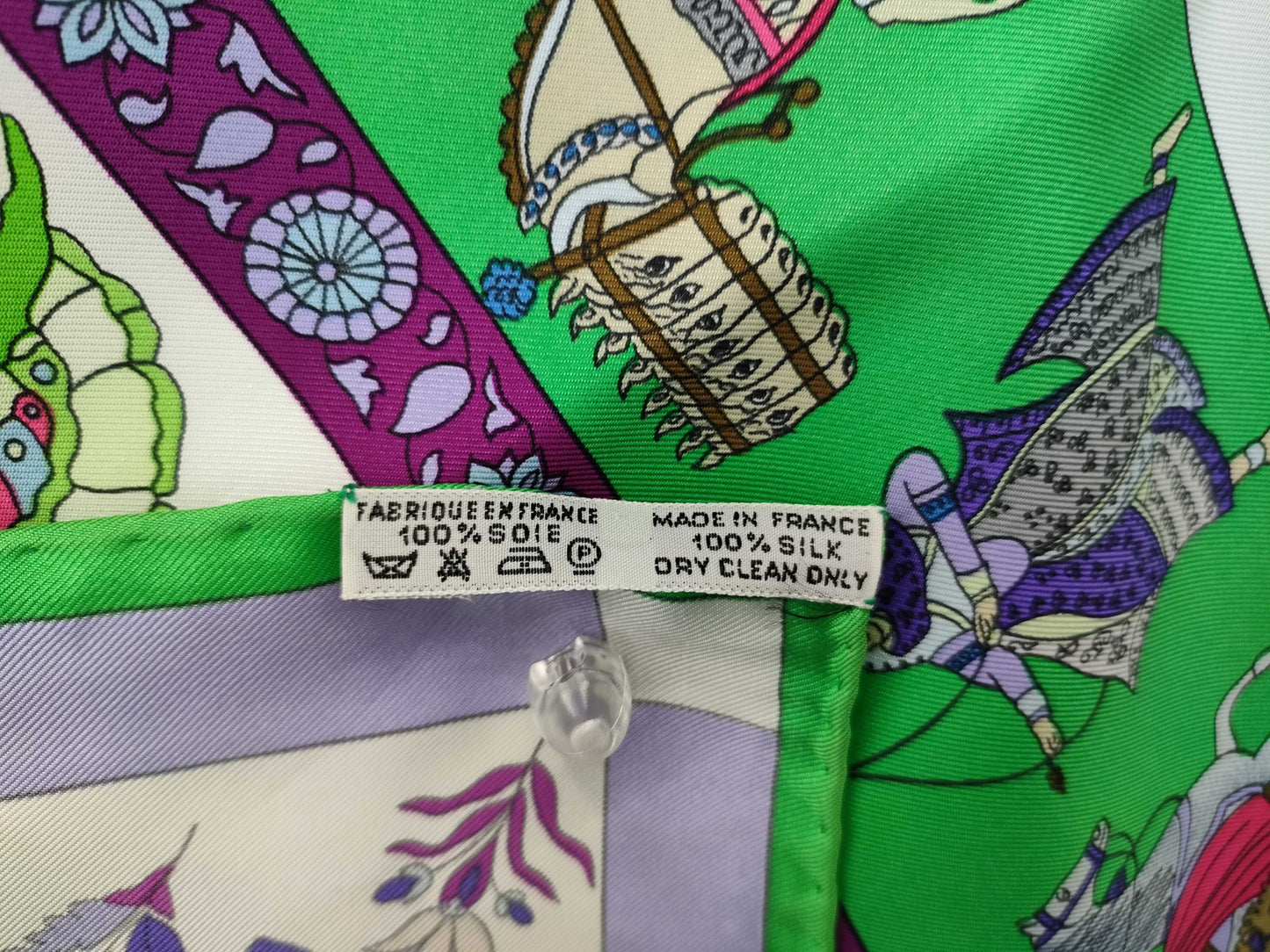 HERMES HERMES Carré 90 "Dazzling India" Scarf