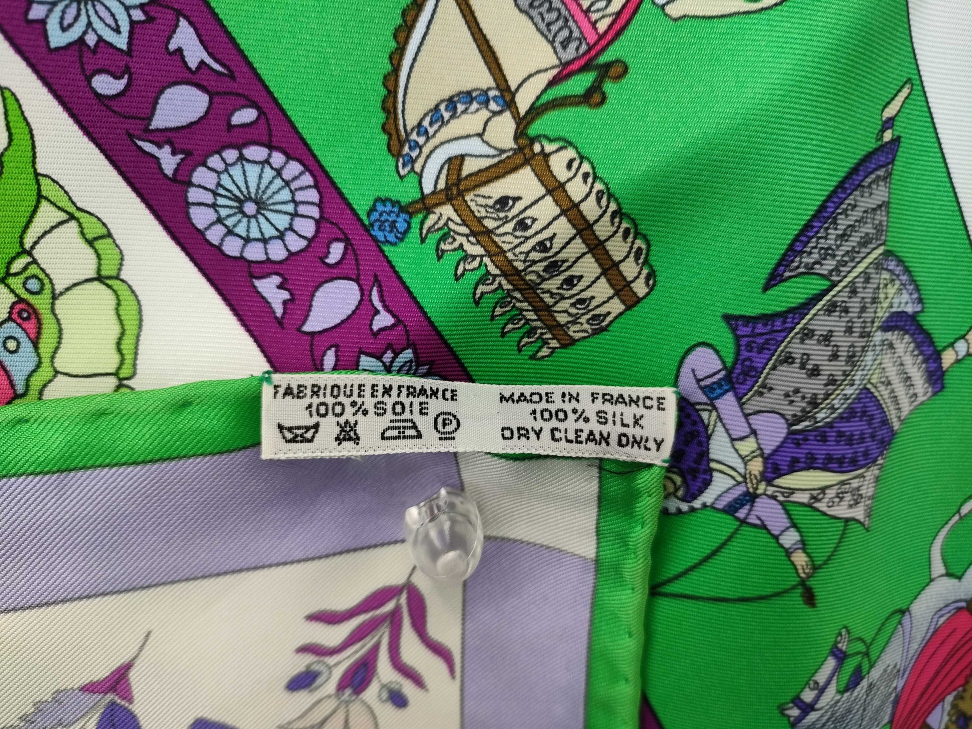 HERMES HERMES Carré 90 "Dazzling India" Scarf