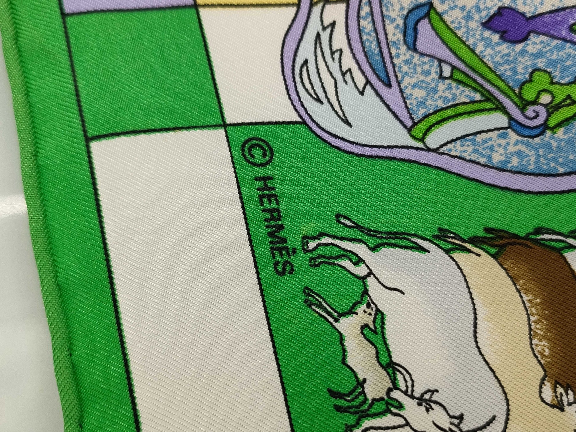 HERMES HERMES Carré 90 "Dazzling India" Scarf