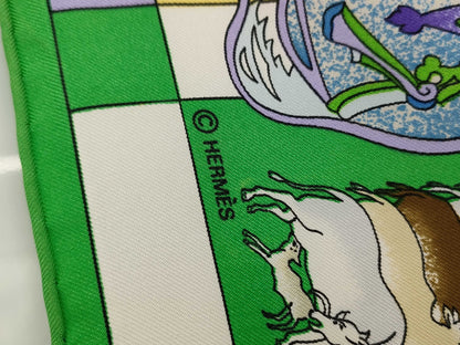 HERMES HERMES Carré 90 "Dazzling India" Scarf