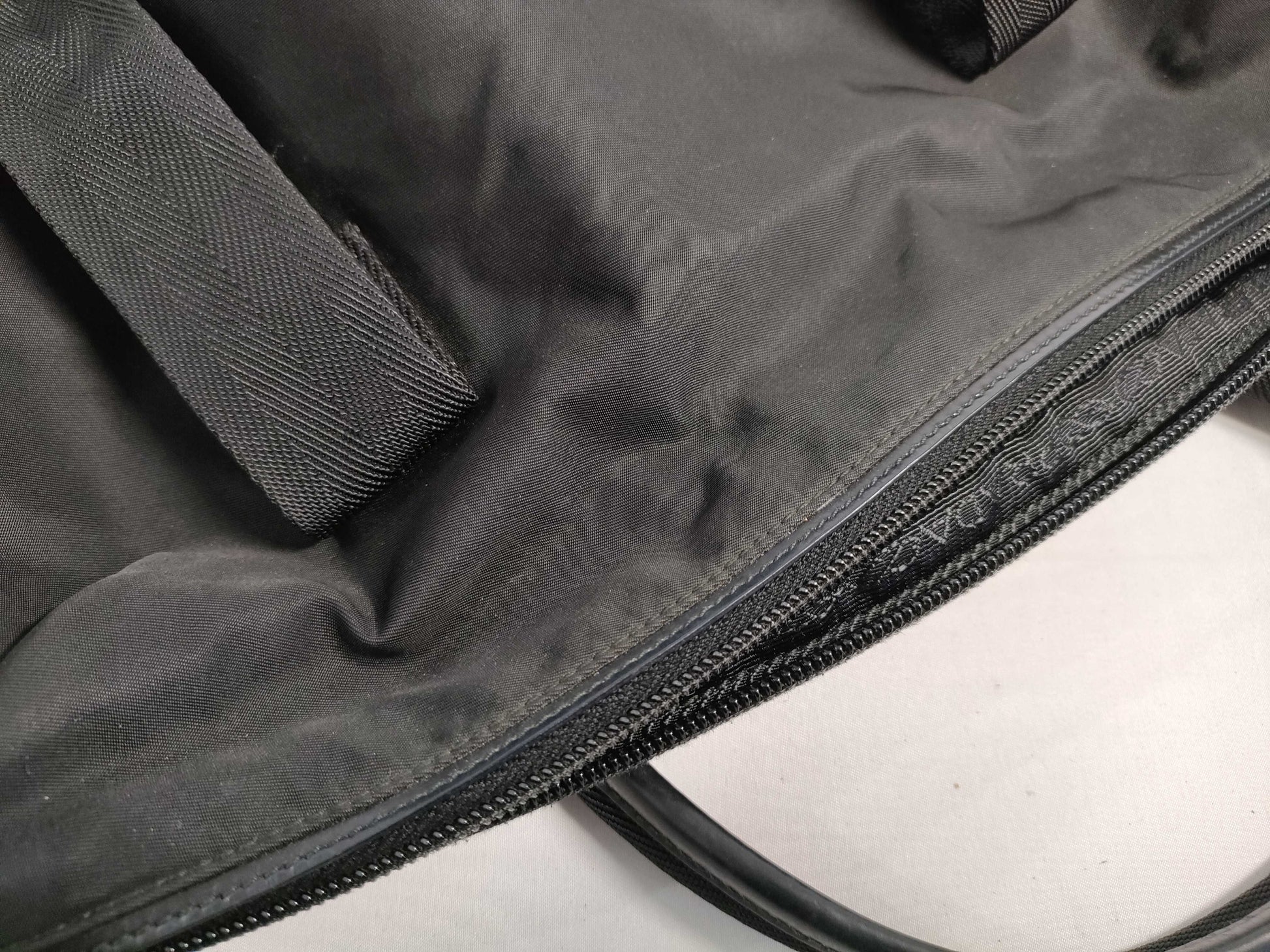 PRADA Nylon Handbag, Black Nylon, BR4377
