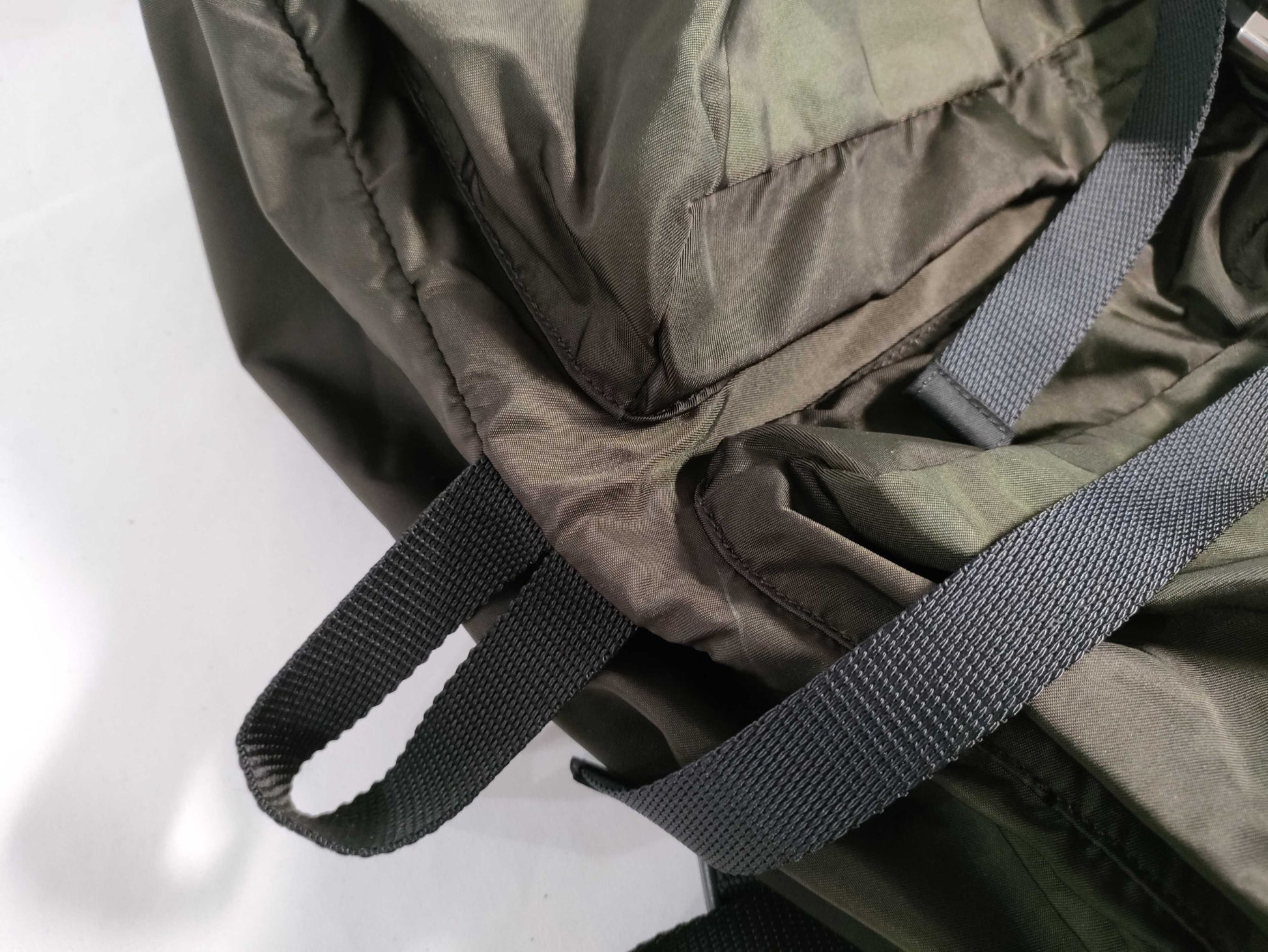 PRADA Nylon Backpack Green