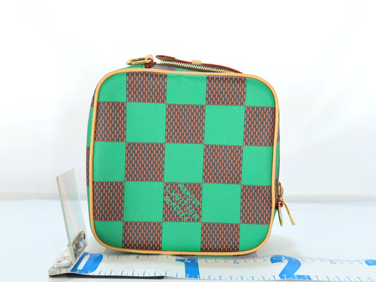 LOUIS VUITTON RFID Verified Damier Pop Chess Messenger Bag N40563 RFID Shoulder Bag