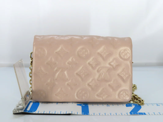 LOUIS VUITTON RFID Verified Fall in Love Pochette Coussin Pink M80834 RFID Shoulder Bag