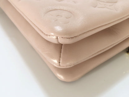 LOUIS VUITTON RFID Verified Fall in Love Pochette Coussin Pink M80834 RFID Shoulder Bag
