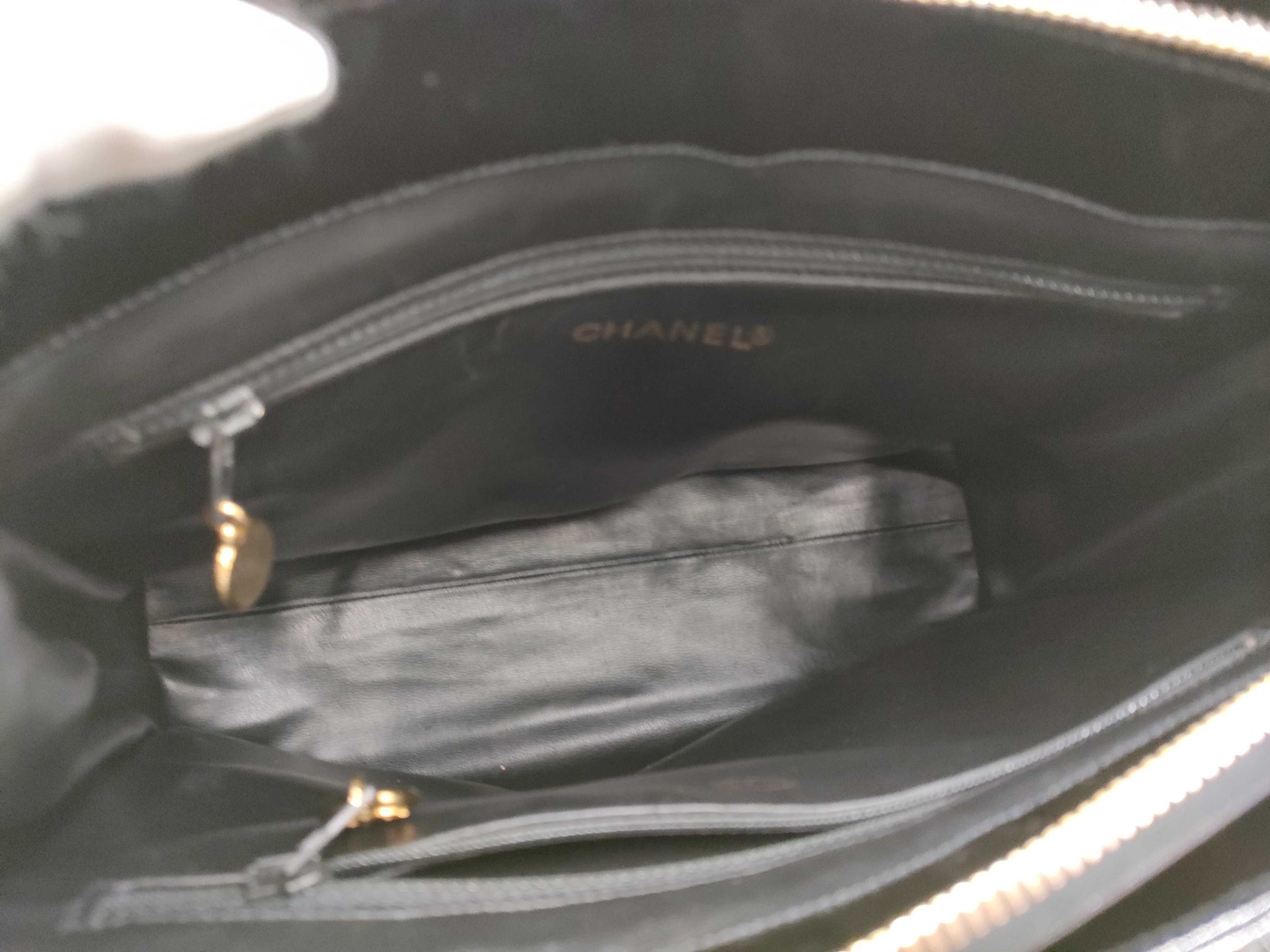 CHANEL Coco Mark Enamel Chain Tote 2677051 Tote Bag