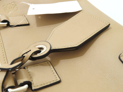 LOEWE Amazona 23 352.30. N71 Leather Beige 2-Way Handbag