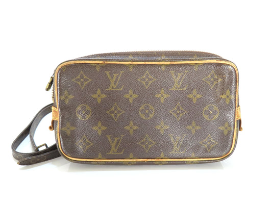 LOUIS VUITTON Monogram Pochette Marly Bandouliere M51828 DU0062 Shoulder Bag
