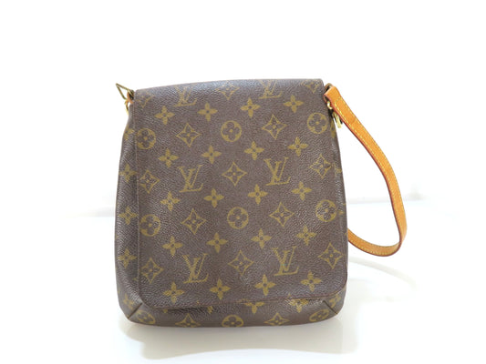 LOUIS VUITTON Monogram Musette Salsa M51387 Shoulder Bag 