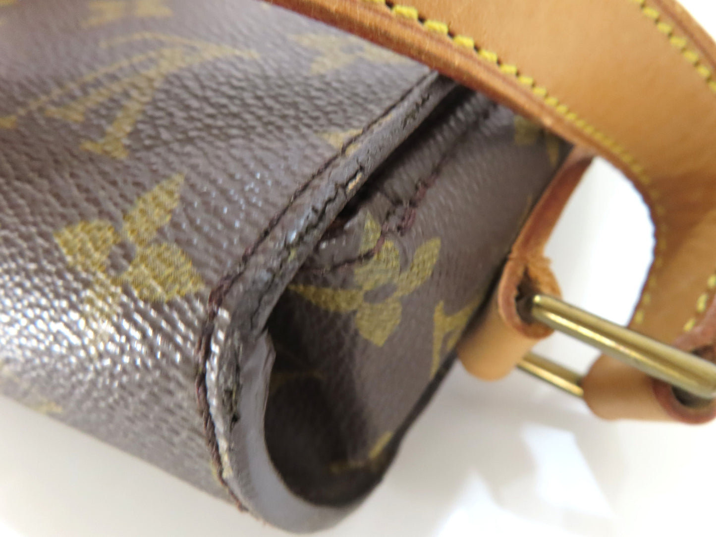 LOUIS VUITTON Monogram Saint-Cloud M51242 TH0953 Shoulder Bag