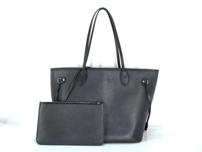 LOUIS VUITTON Epi Neverfull MM Noir M40932 CA1173 Tote Bag