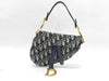 Dior Trotter Dior Oblique Saddle Bag Canvas Shoulder Bag Handbag