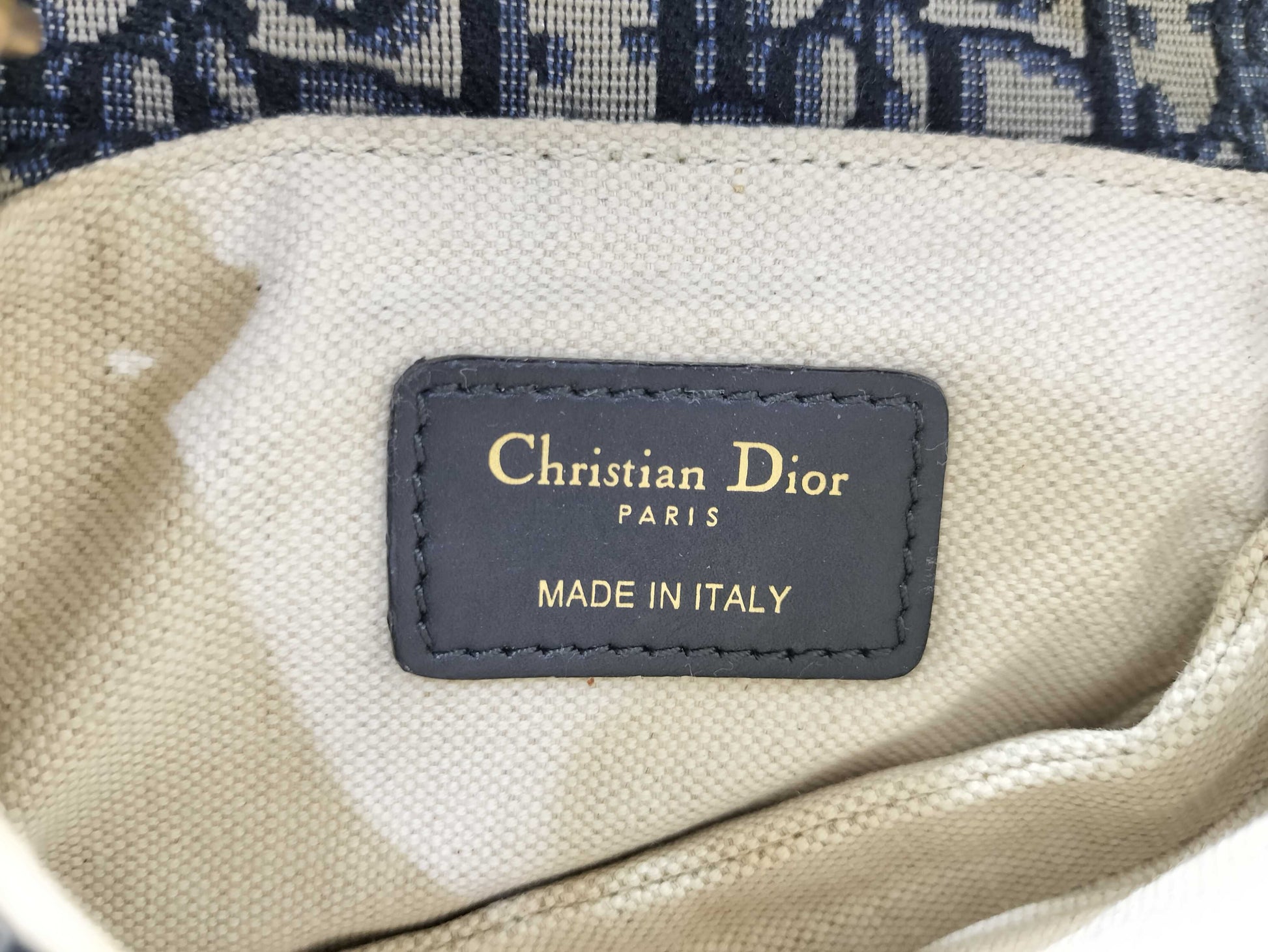 Dior Trotter Dior Oblique Saddle Bag Canvas Shoulder Bag Handbag