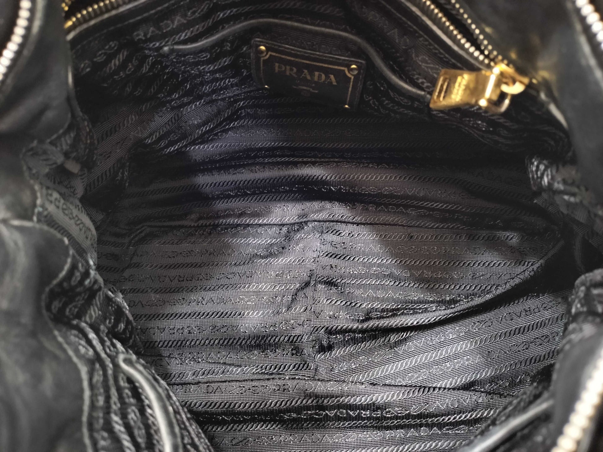 PRADA Nylon Prada Handbag Handbag