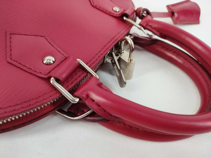 LOUIS VUITTON MI 0154 Epi Louis Vuitton Alma BB Handbag